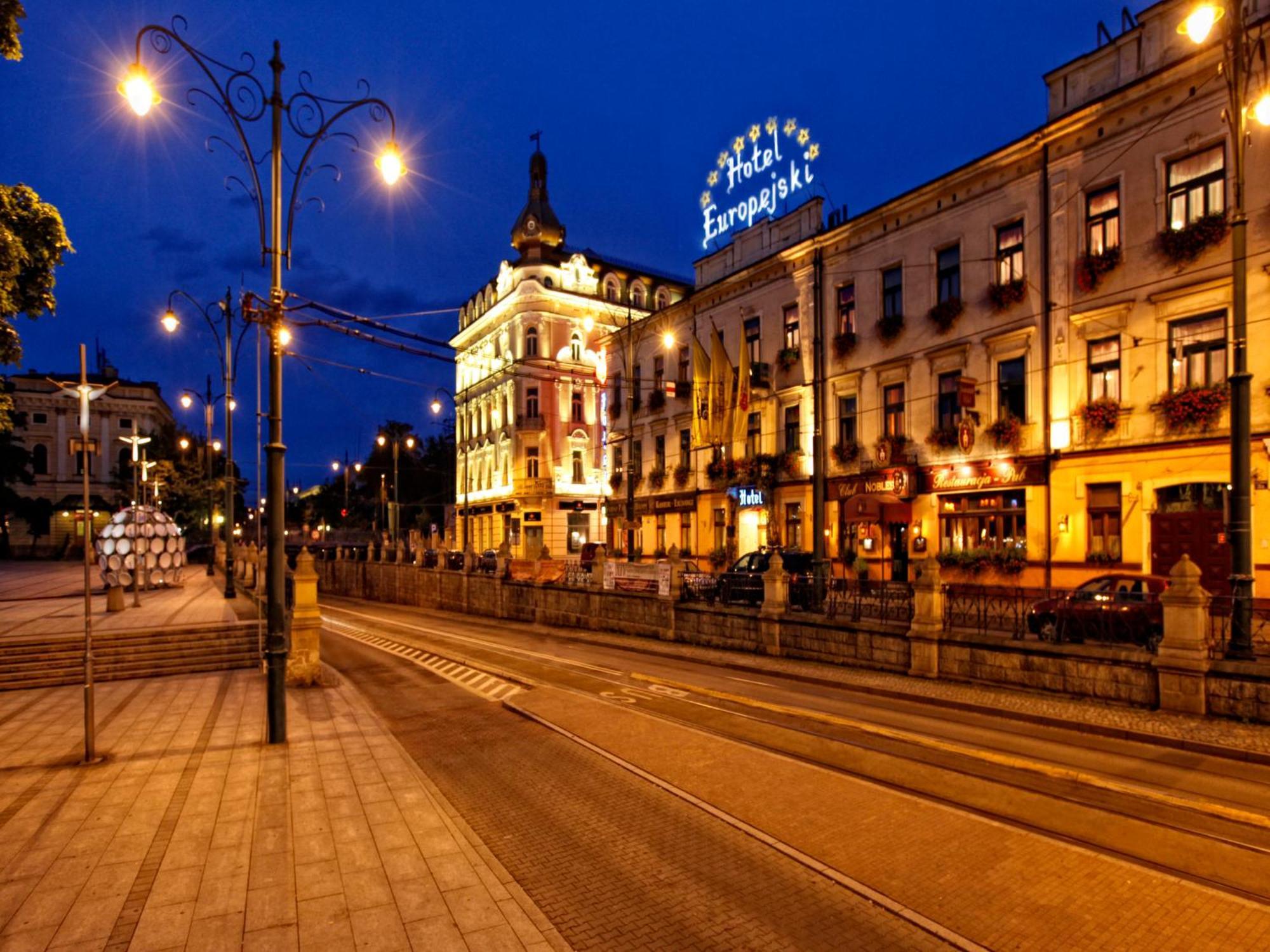 Hotel Europejski Краків Екстер'єр фото